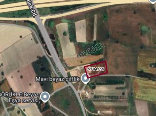 Bursa Nilüfer Görükle Kurtuluş Mah Satılık Yatırımlık Hisseli Tarla