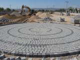 İzmir begonit küptaş granit küptaş Bazalt küptaş uygulama ekibi Halil usta
